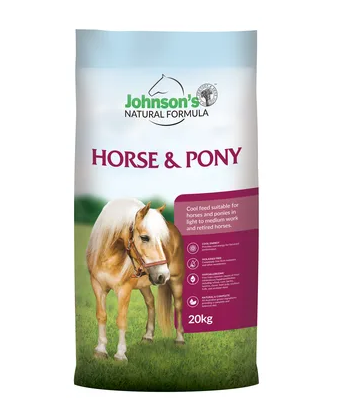 JOHNSONS HORSE AND PONY 20KG
