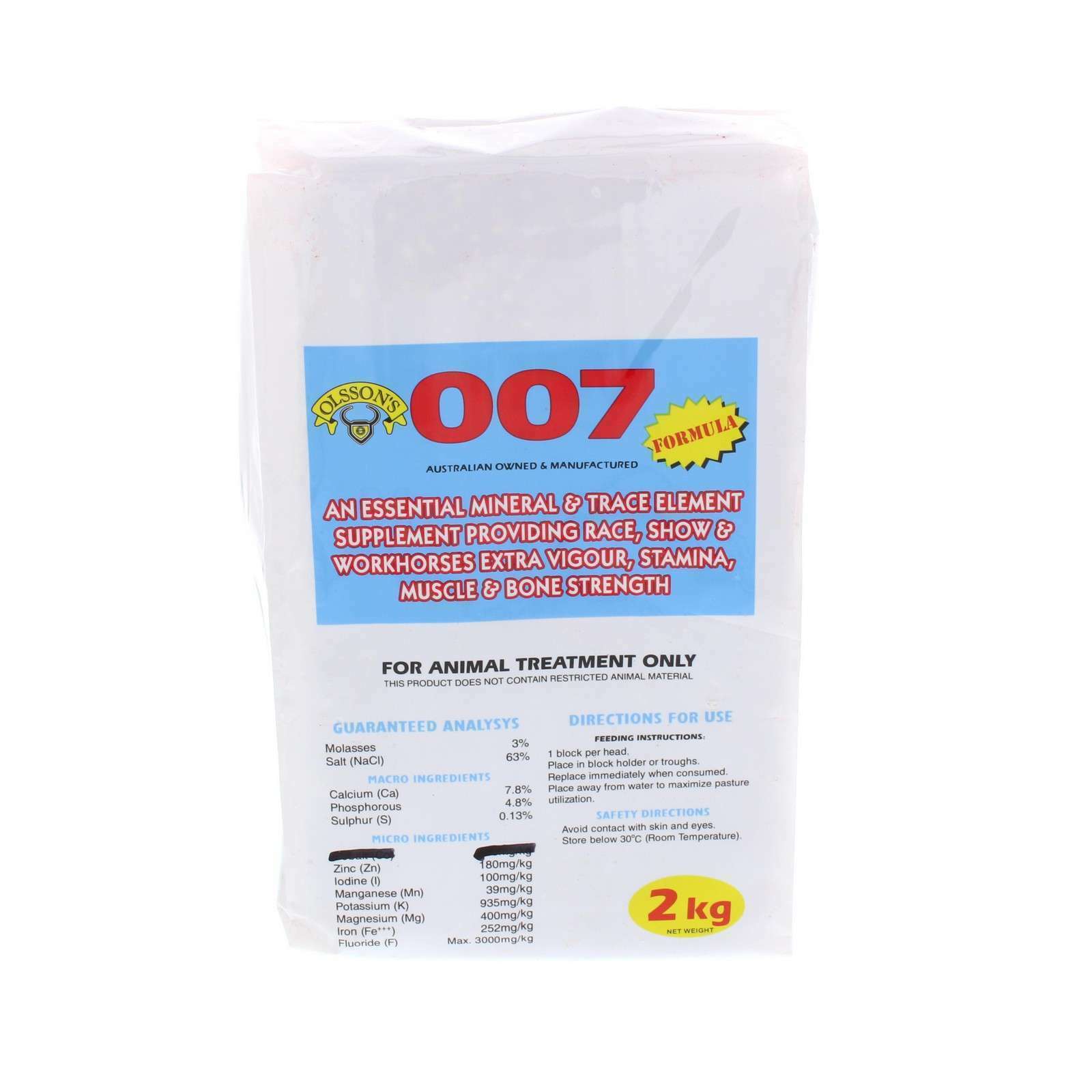 OLSSONS HORSE BRICK 007 2KG