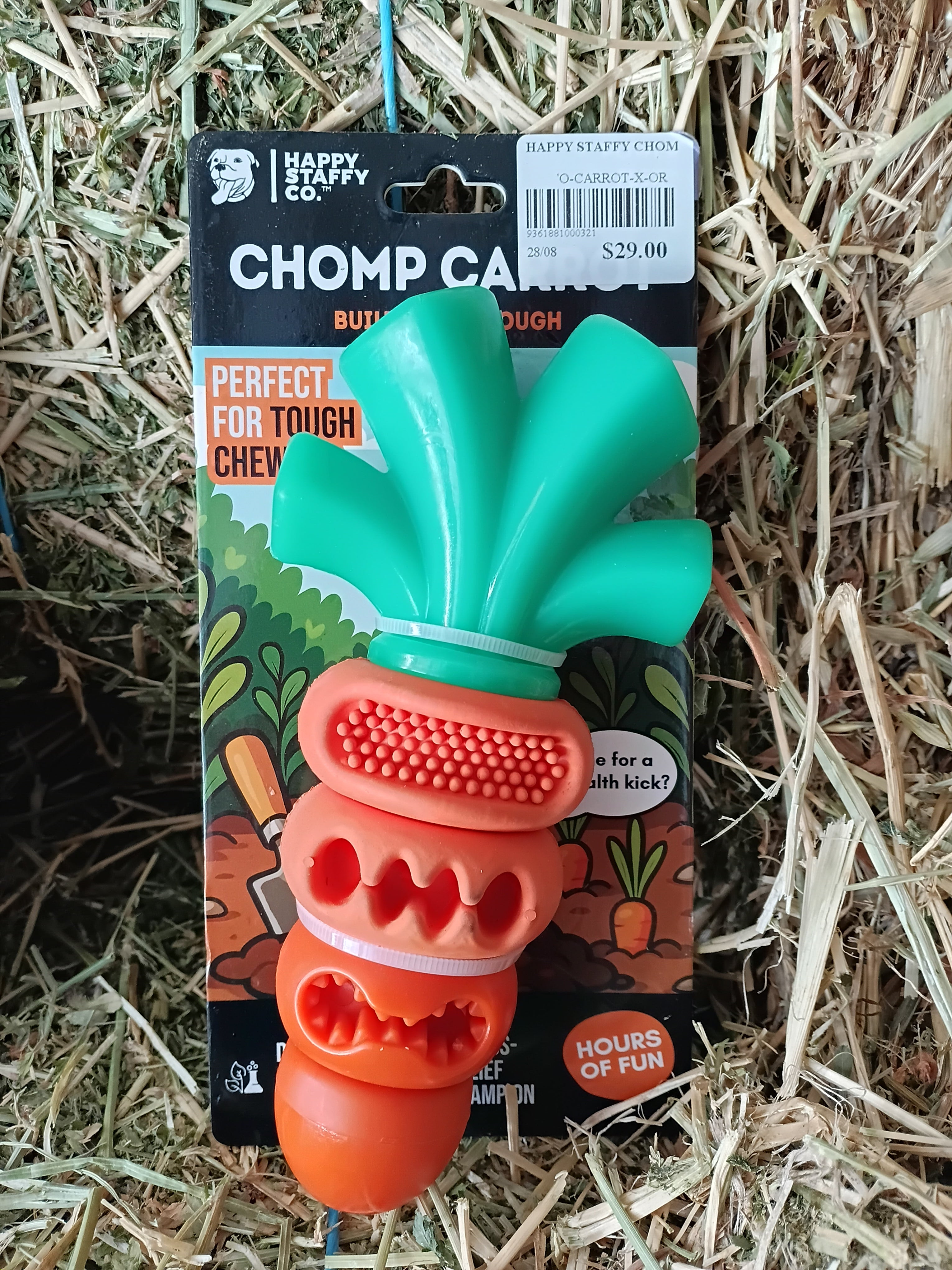 HAPPY STAFFY CHOMP CARROT