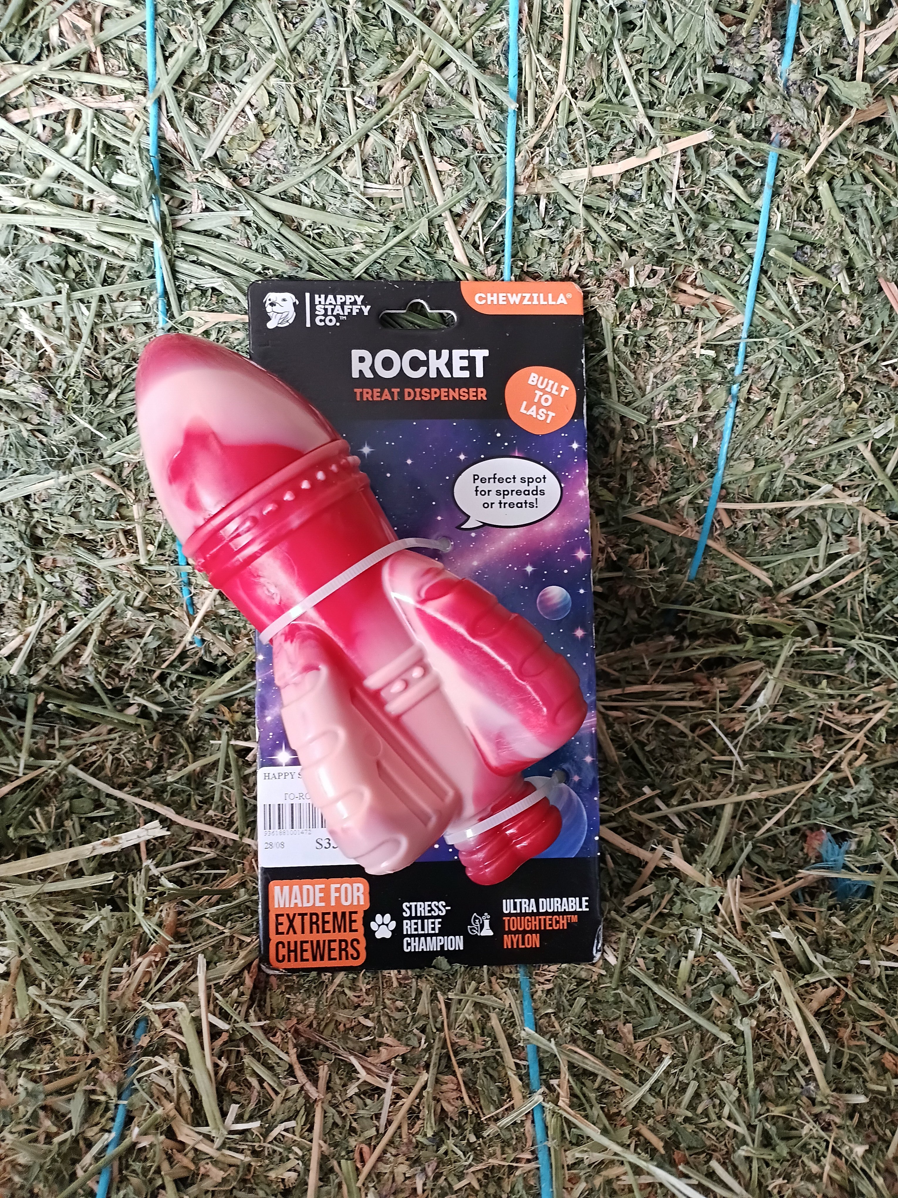 HAPPY STAFFY ROCKET TREAT DISPENSER