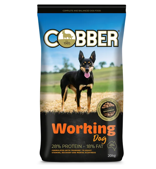 COBBER WORKING DOG 20KG