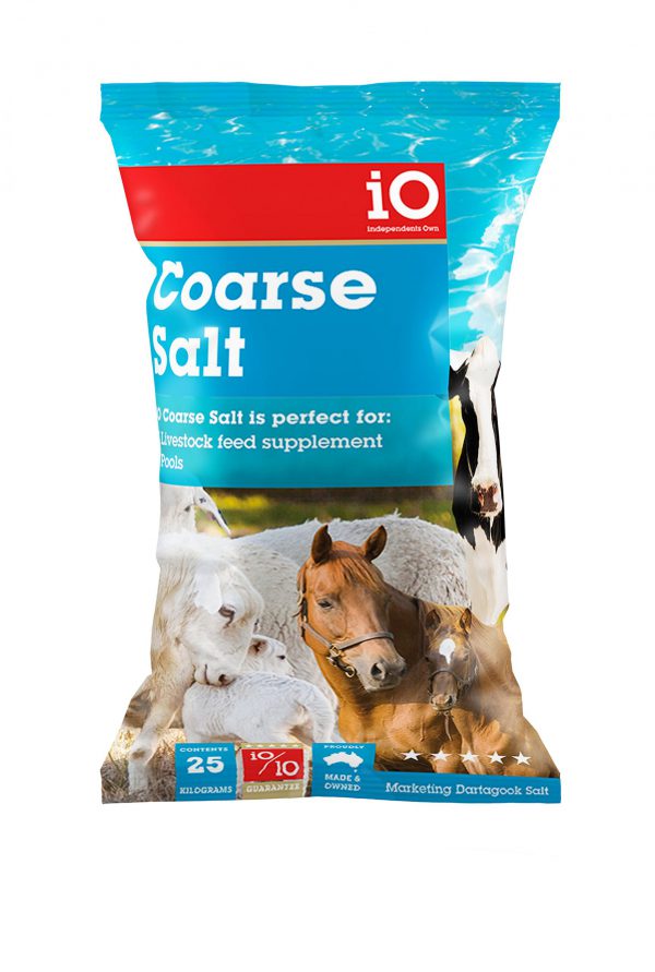 IO COARSE SALT 25KG
