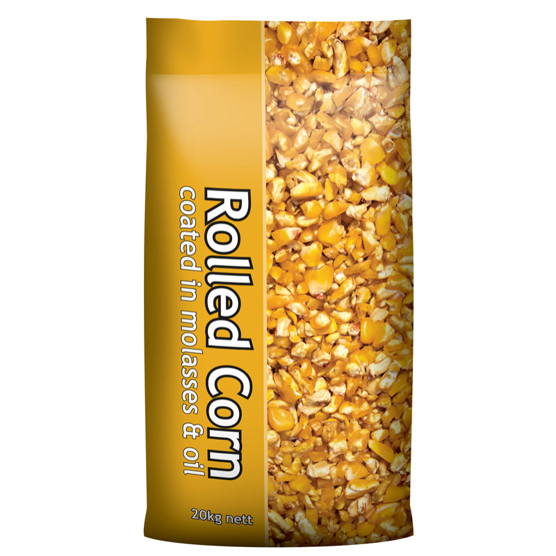 LAUCKE ROLLED & COATED CORN 20KG