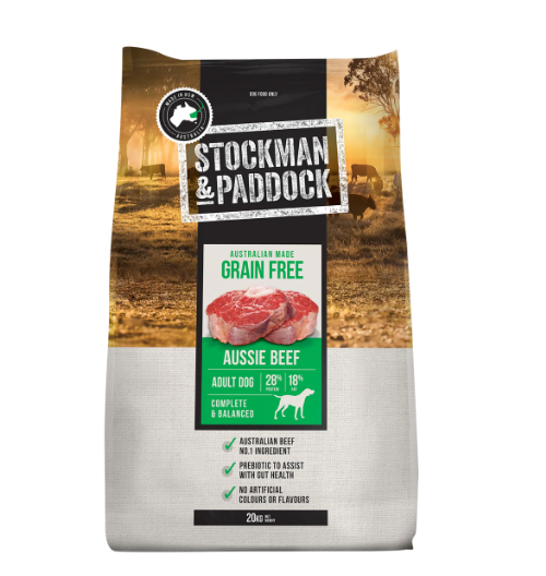 STOCKMAN & PADDOCK GRAIN FREE 20KG
