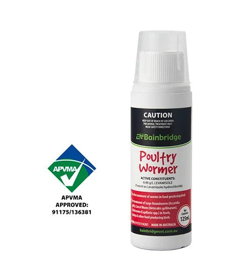 BAINBRIDGE POULTRY WORMER 125ML