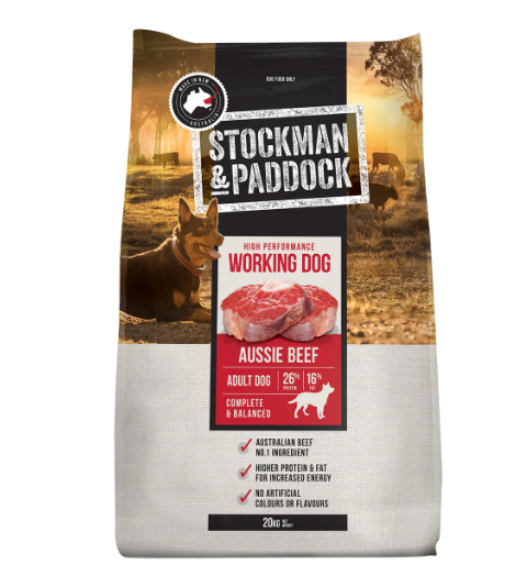 STOCKMAN & PADDOCK WORKING DOG 20KG