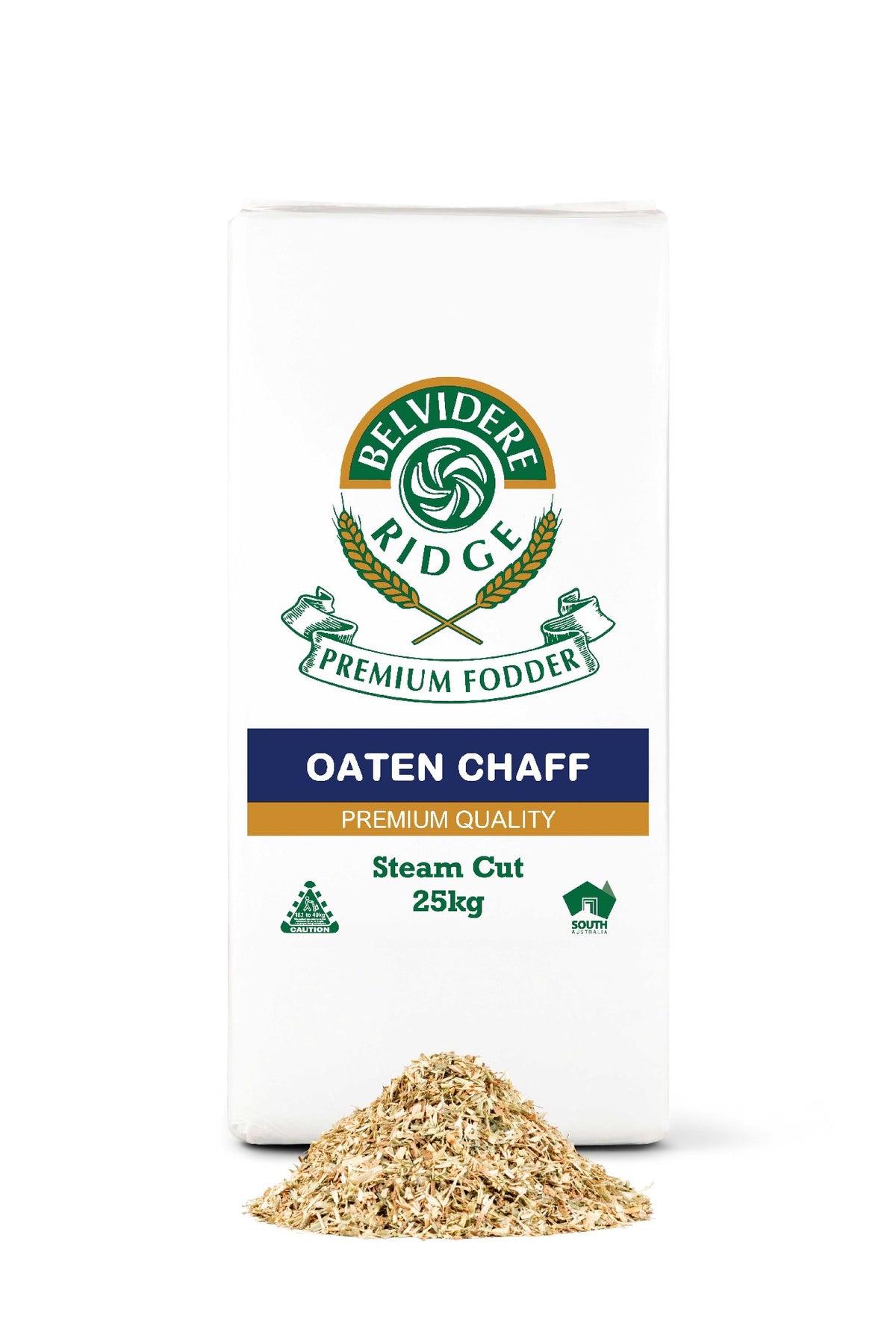 BELVIDERE RIDGE CHAFF OATEN 25KG