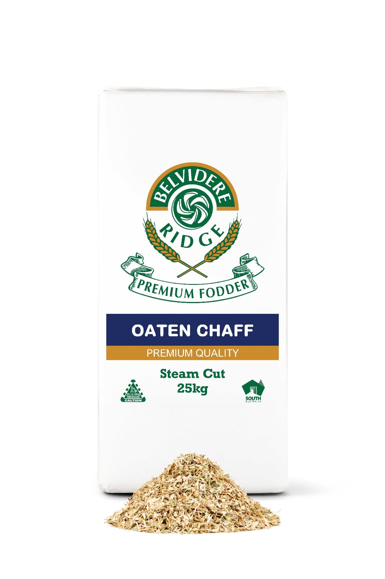 BELVIDERE RIDGE CHAFF OATEN 25KG