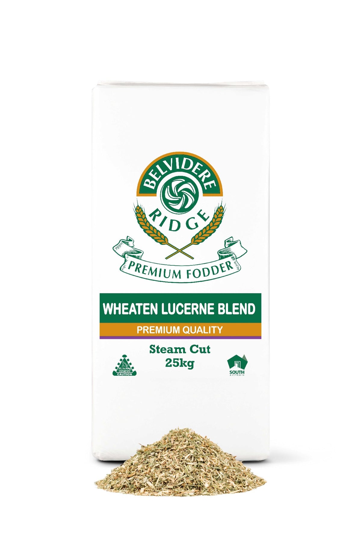 BELVIDERE RIDGE CHAFF LUCERNE WHEATEN 25KG