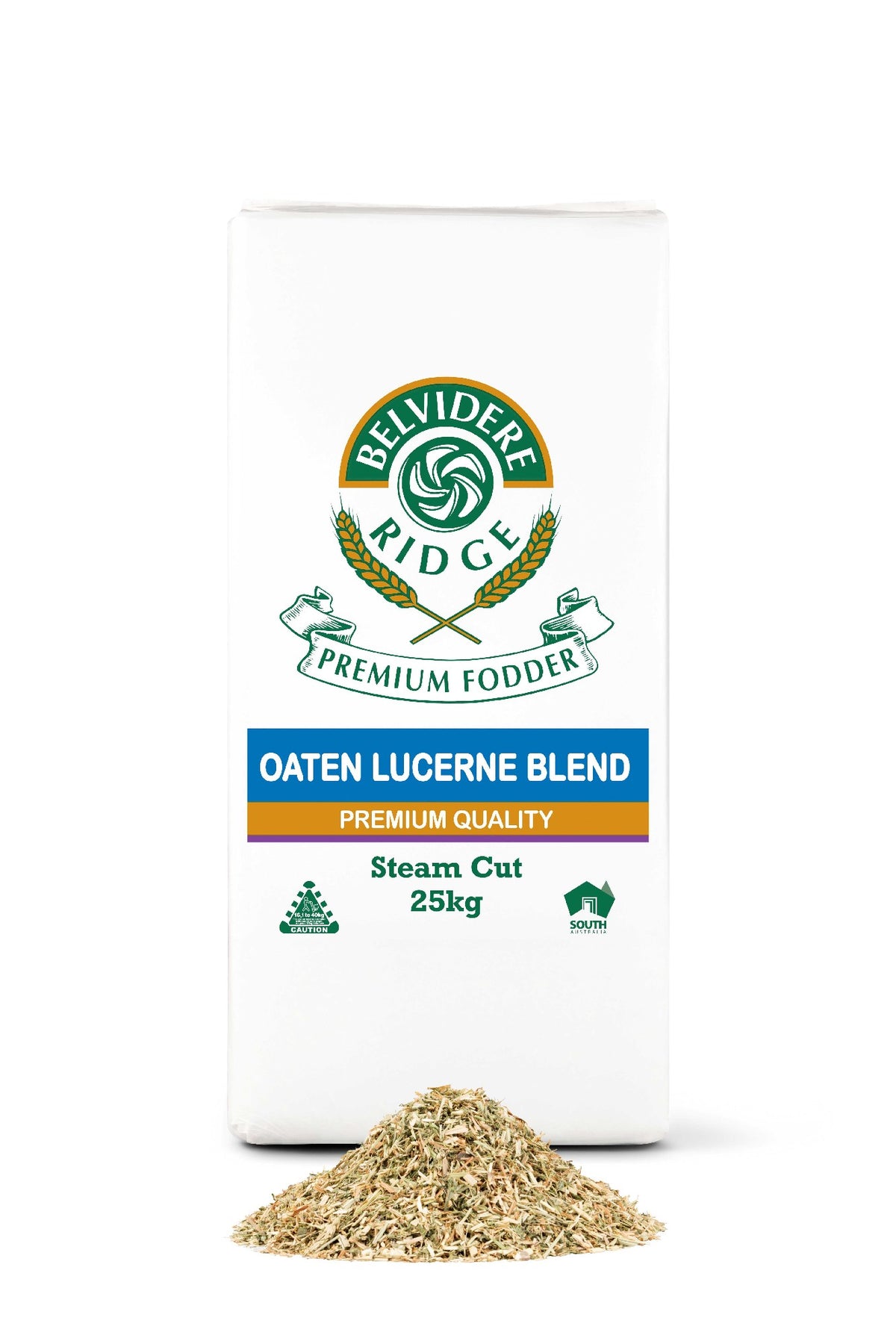 BELVIDERE RIDGE CHAFF LUCERNE OATEN 25KG