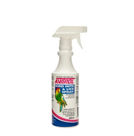 AVITROL BIRD MITE LICE SPRAY 500ML