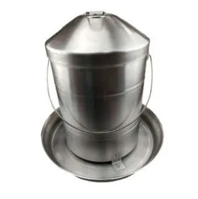 GREEN LEAF STAINLESS STEEL 4KG FEEDER