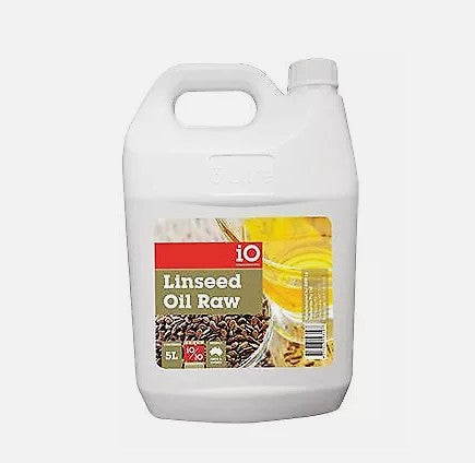 IO LINSEED RAW OIL 5L