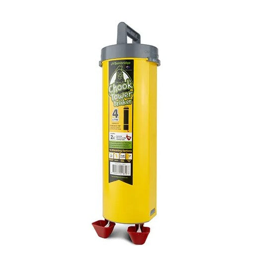 BAINBIRDGE CHOOK TOWER DRINKER 4L